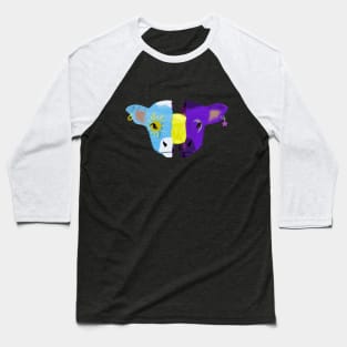 Space cow Baseball T-Shirt